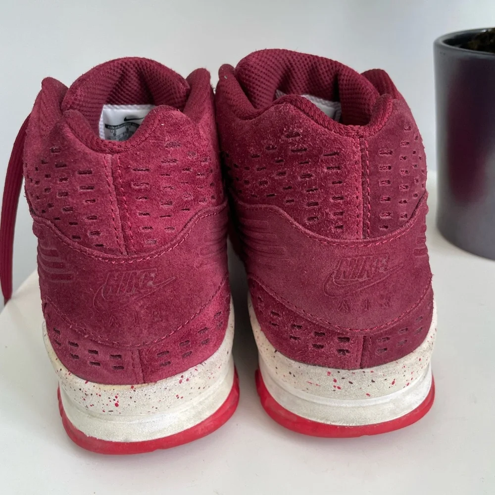 Men Size 9 Nike Air Trainer 3 Le Team Red Team Red-University Red-White Shoes